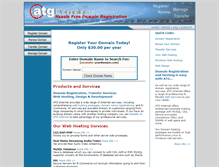 Tablet Screenshot of domains.atginternet.com